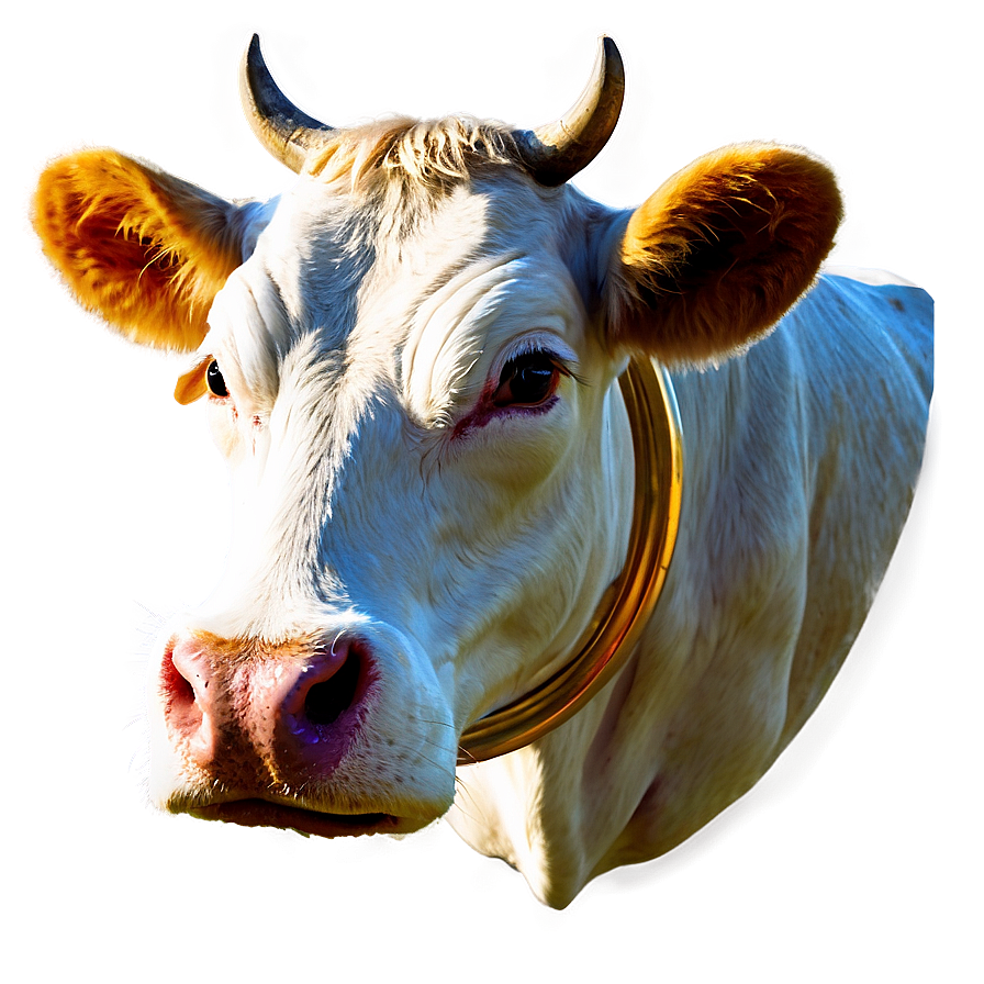 Cow Head With Bell Png Hpe PNG image