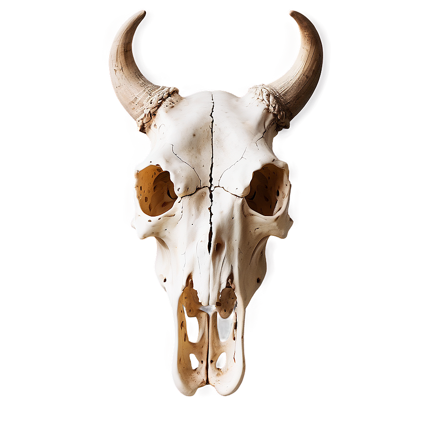 Cow Skull On Desert Background Png 48 PNG image