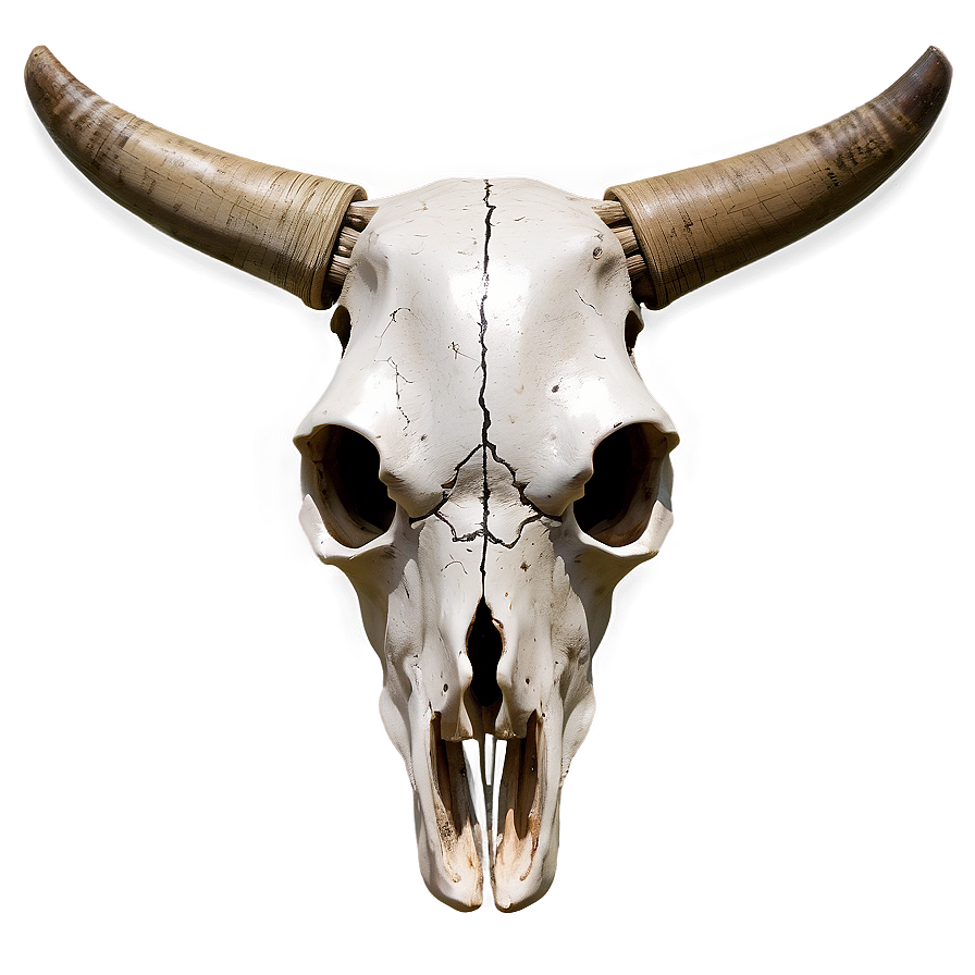 Cow Skull With Feathers Png Yfr30 PNG image