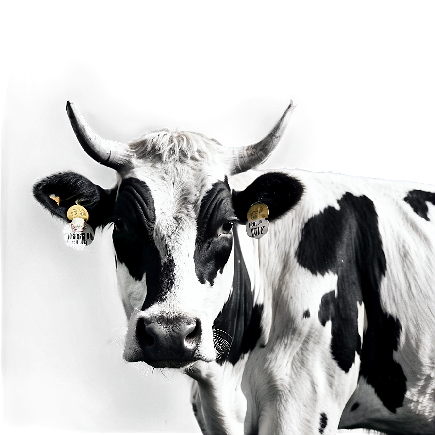 Cow Spots In Monochrome Png Lkn PNG image