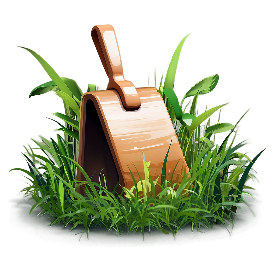 Cowbell In Lush Grass Png 06132024 PNG image