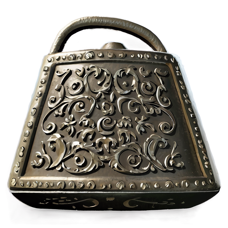 Cowbell With Intricate Detail Png 10 PNG image