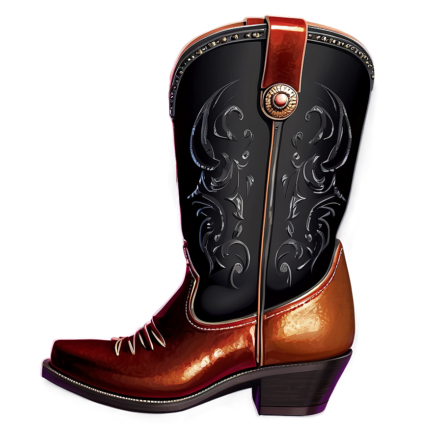 Cowboy Boots And Spurs Png 05212024 PNG image