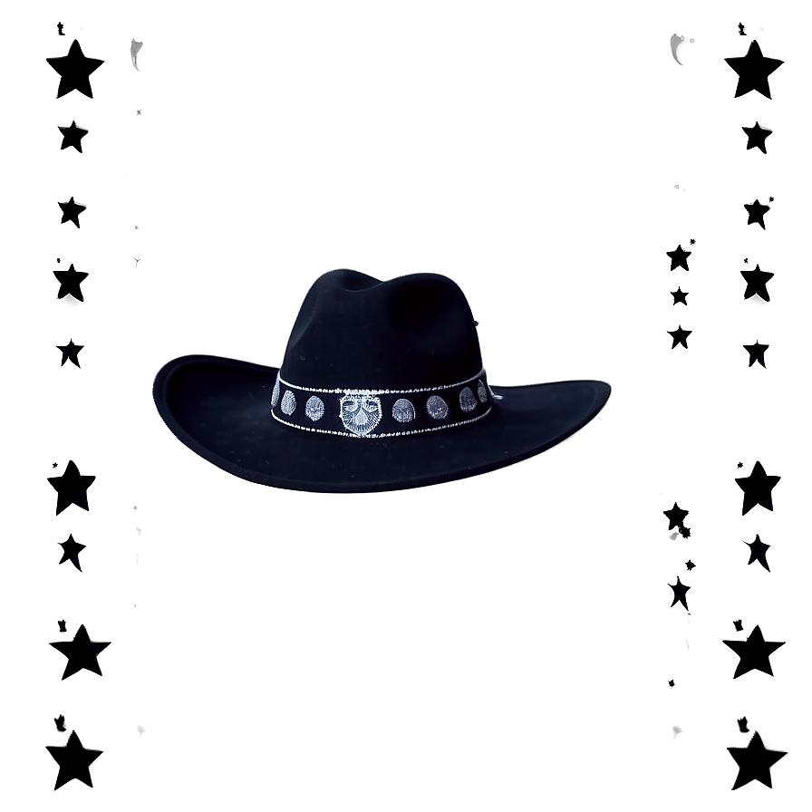 Cowboy Hat With Bandana Png Lht2 PNG image