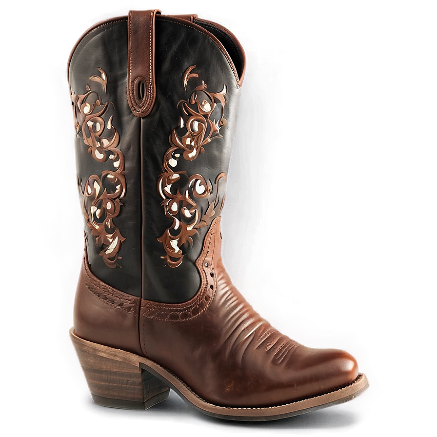 Cowboy Leather Boots Png 75 PNG image