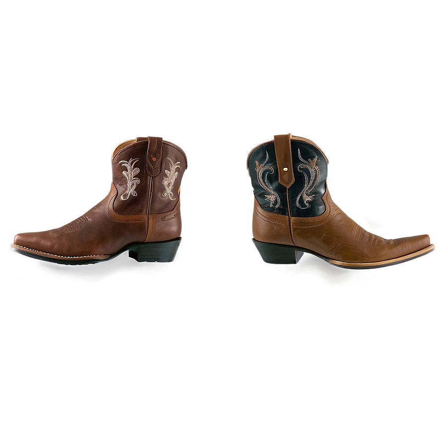 Cowboy Leather Boots Png Bsu PNG image