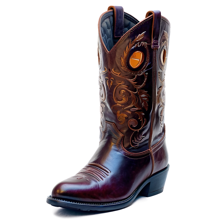 Cowboy Leather Boots Png Tdp PNG image