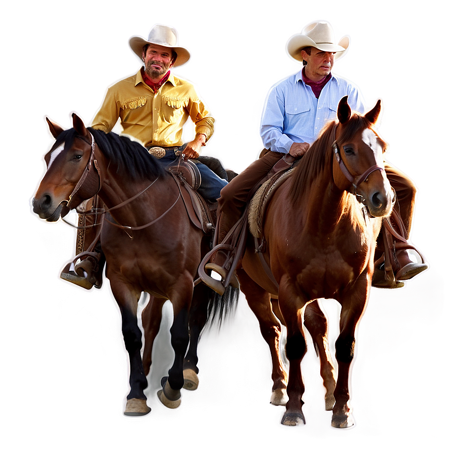 Cowboys And Horses Png 05212024 PNG image