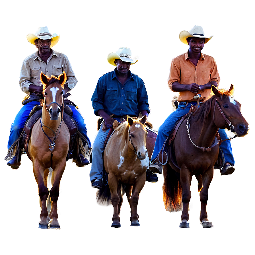 Cowboys At Dusk Png 66 PNG image