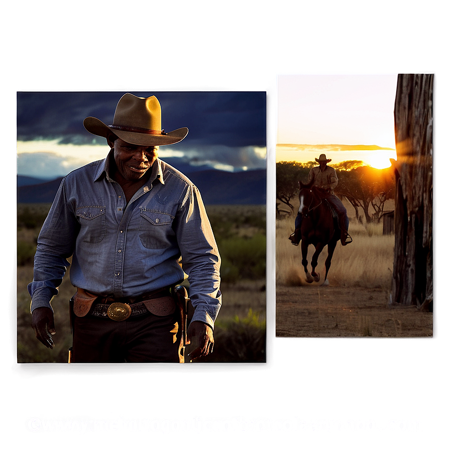 Cowboys At Dusk Png Fpo PNG image