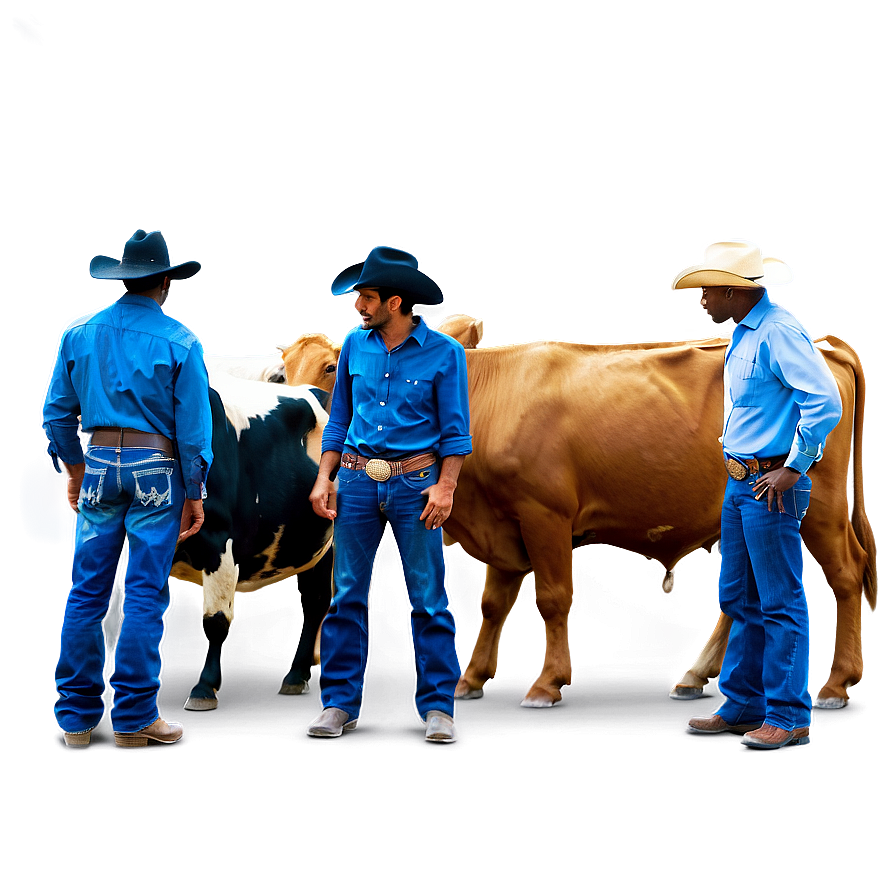 Cowboys With Cattle Png Rjn91 PNG image