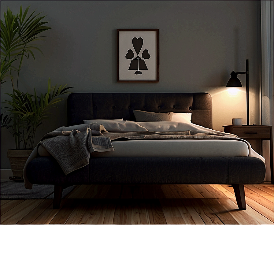 Cozy Airbnb Room Png 06202024 PNG image