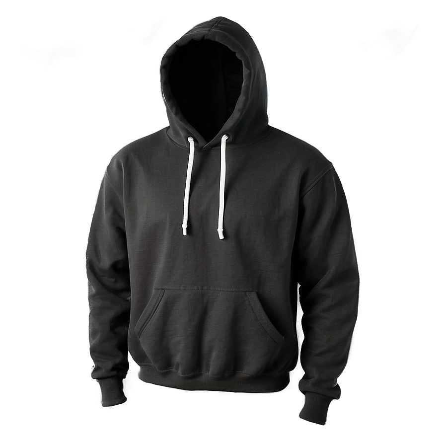 Cozy Black Hoodie Sweatshirt Png 06272024 PNG image