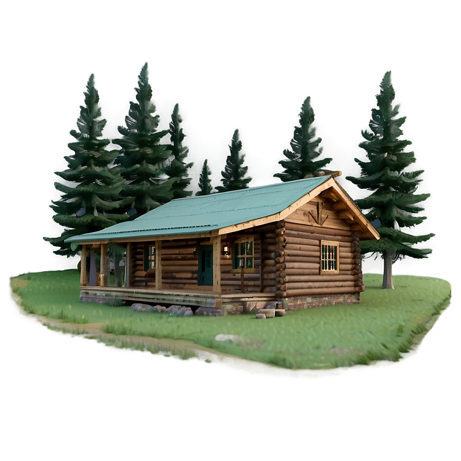 Cozy Cabin In The Woods Png 62 PNG image