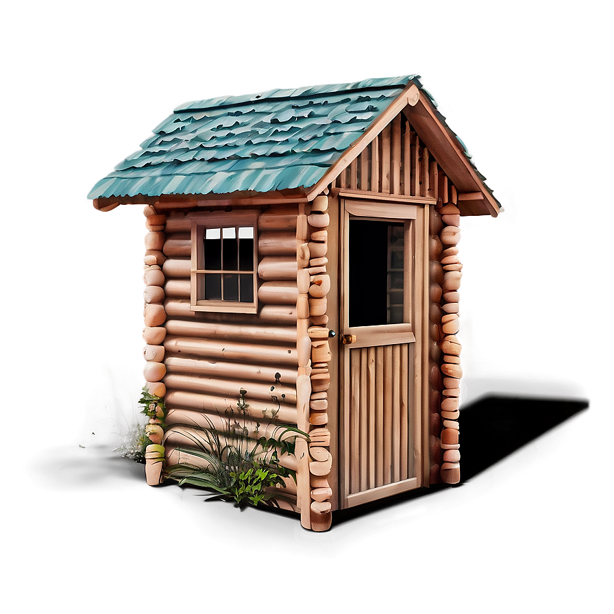 Cozy Cabin Outhouse Png Mnc PNG image