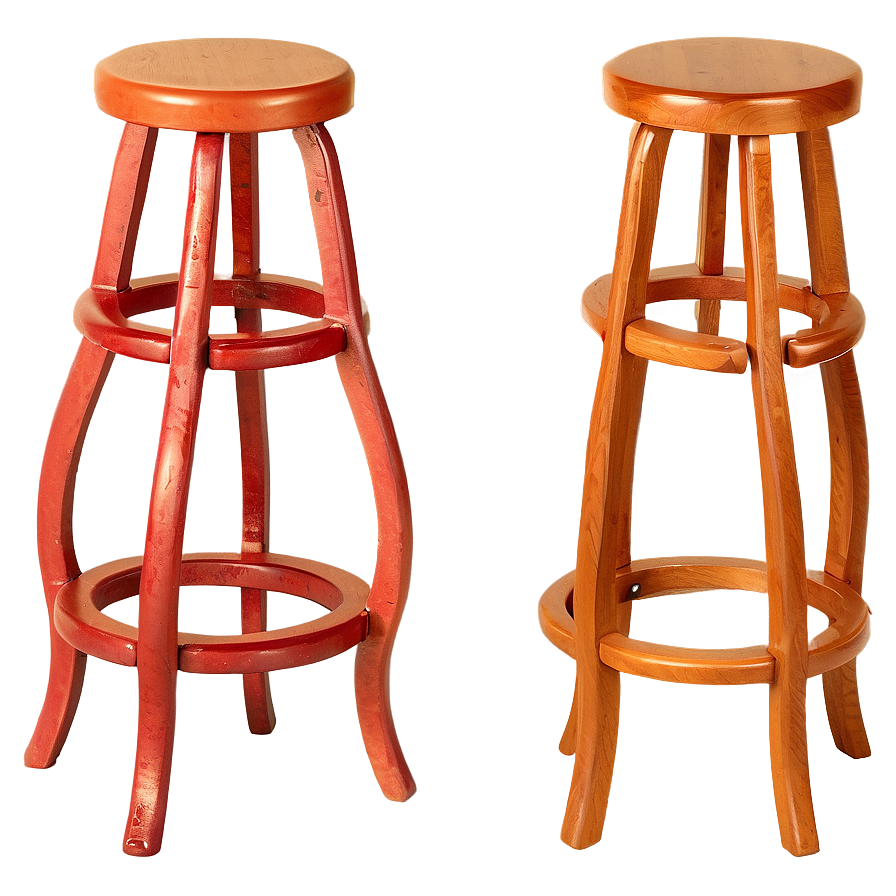 Cozy Cushioned Barstool Png Fal PNG image