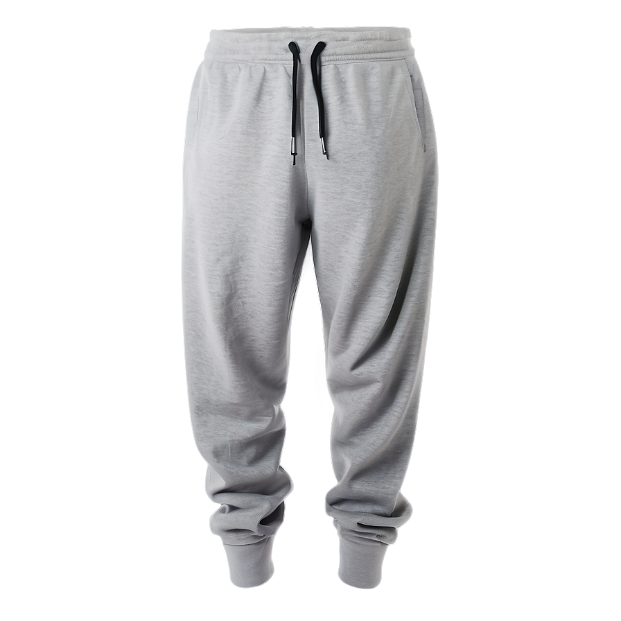 Cozy Grey Sweatpants Png 15 PNG image