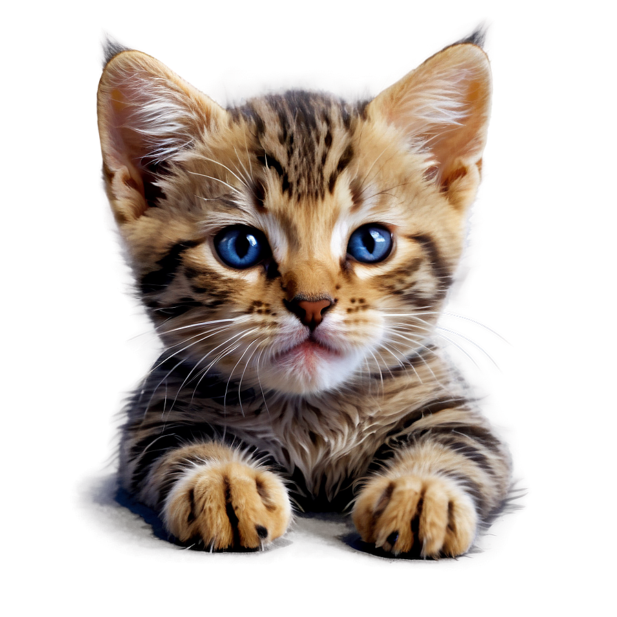 Cozy Kitten Png 05232024 PNG image