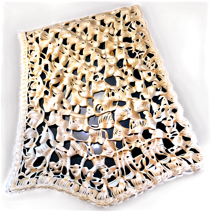 Cozy Lace Blanket Png 59 PNG image