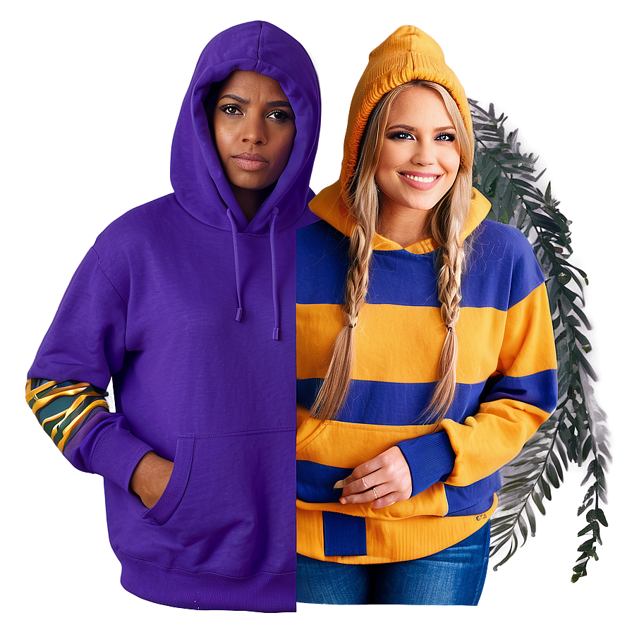 Cozy Purple Hoodie Graphic Png Eec90 PNG image