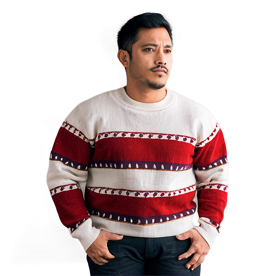 Cozy Red Sweater Png 16 PNG image