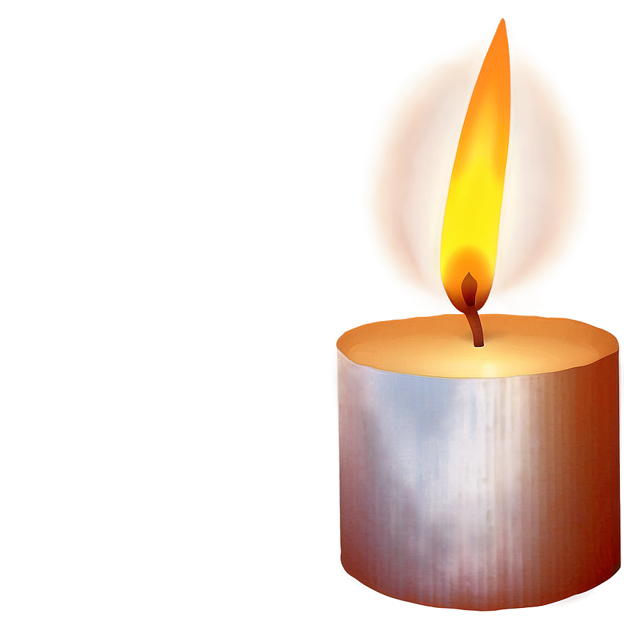 Cozy Warmth Candle Png 05242024 PNG image