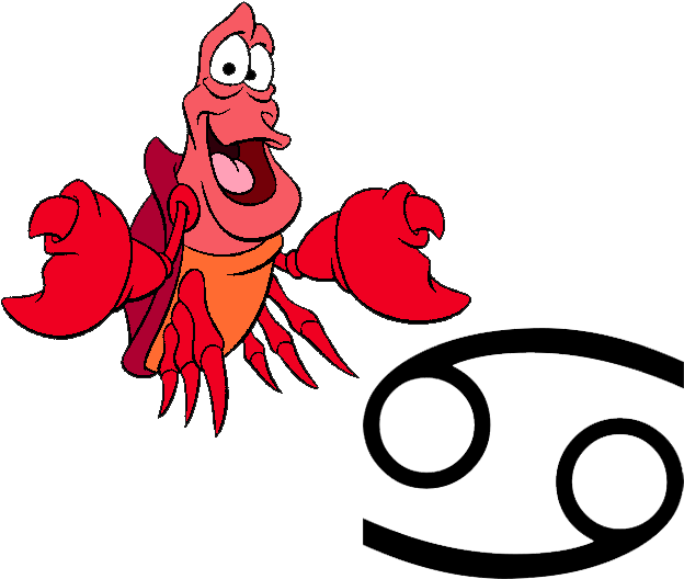 Crab Boxing Cancer Zodiac Sign PNG image