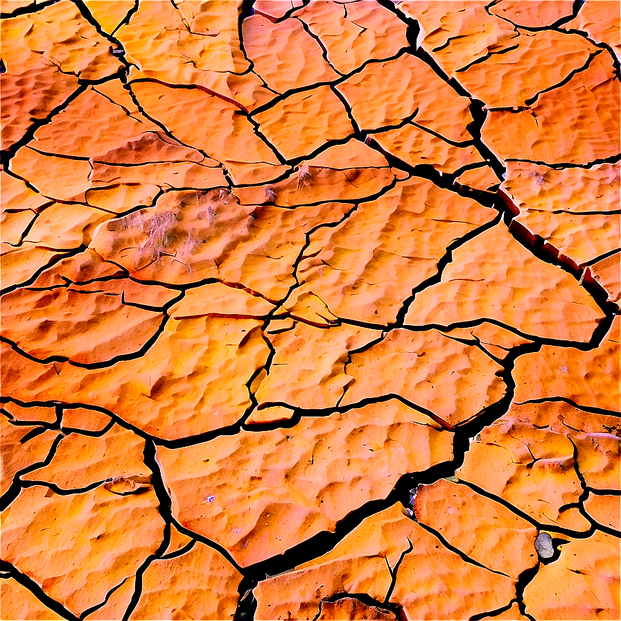 Cracked Desert Floor Png 45 PNG image