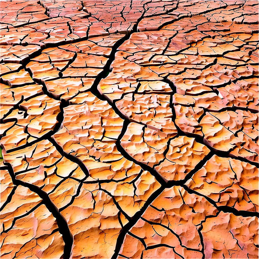 Cracked Earth Overlay Texture Png Onm23 PNG image