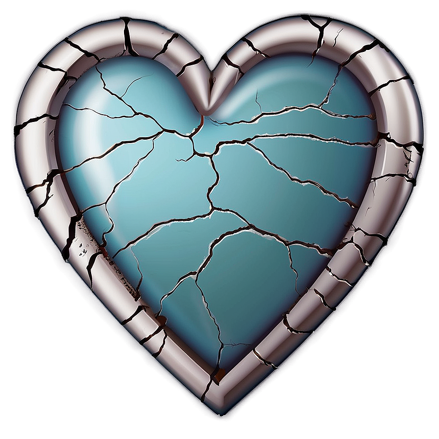 Cracked Heart Emoji Png 11 PNG image