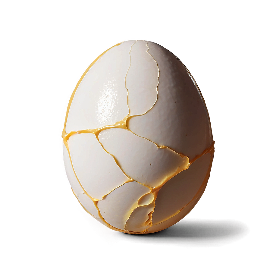 Cracked Raw Egg Png 06132024 PNG image