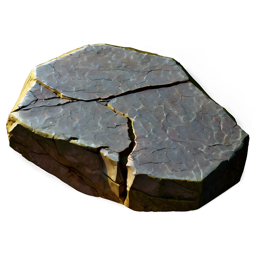 Cracked Stone Slab Png Kct PNG image