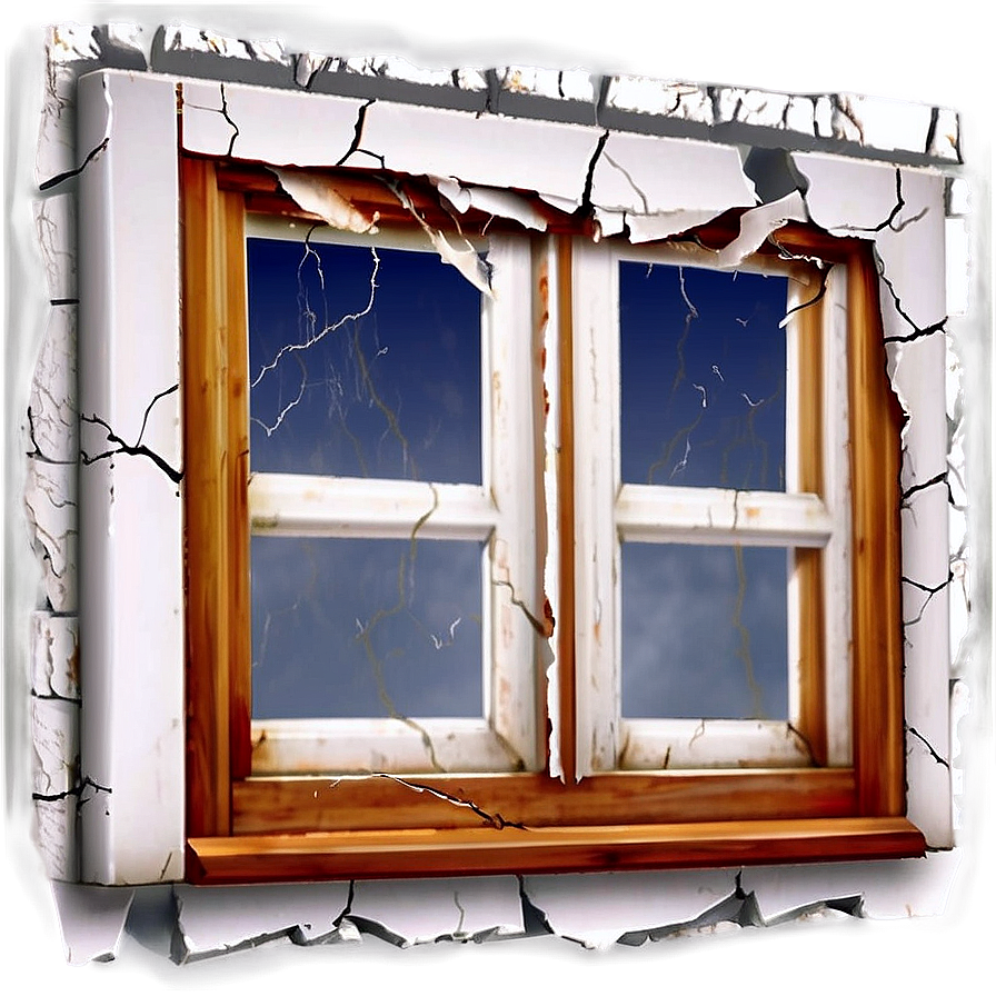 Cracked Window Png 05042024 PNG image