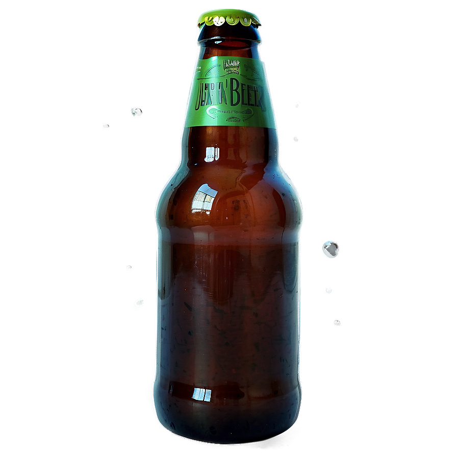 Craft Beer Bottle Illustration Png 05242024 PNG image