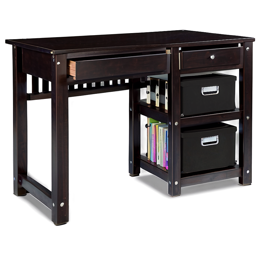 Craft Desk With Storage Png Gkp PNG image