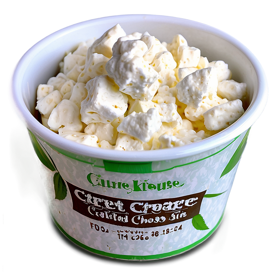 Crafted Cottage Cheese Png 73 PNG image