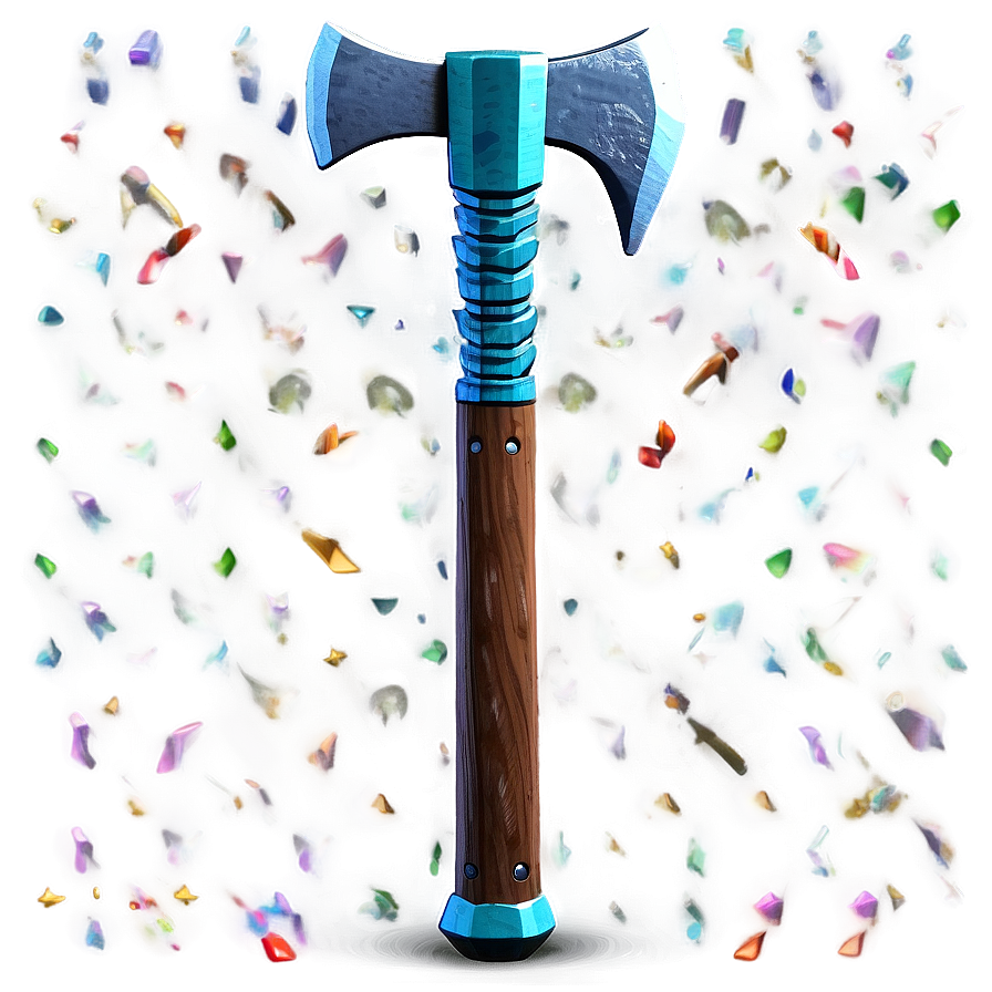 Crafting A Diamond Pickaxe Png Wpg79 PNG image