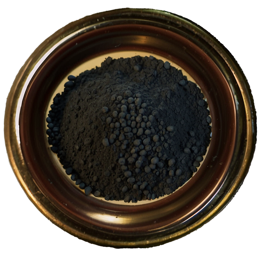 Crafting Homemade Black Powder Png Svo37 PNG image