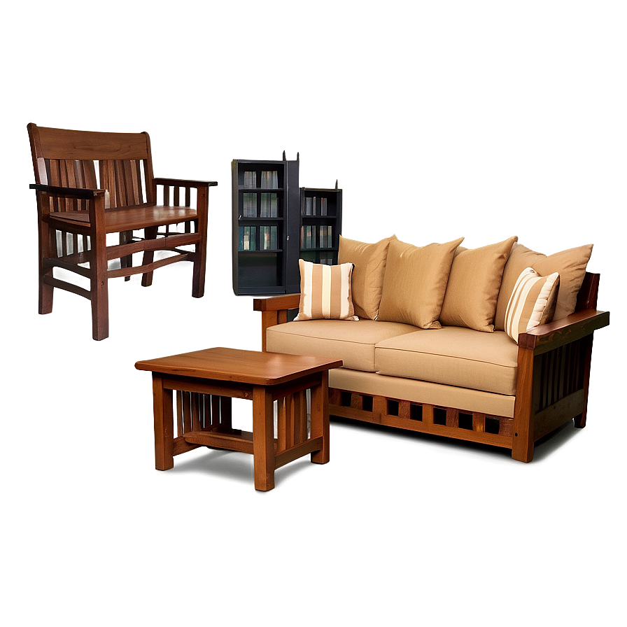 Craftsman Living Room Craftsmanship Png 05242024 PNG image