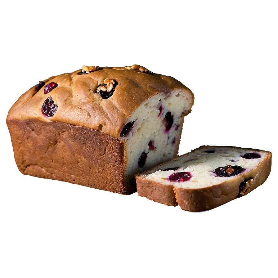 Cranberry Walnut Bread Png Qtq PNG image