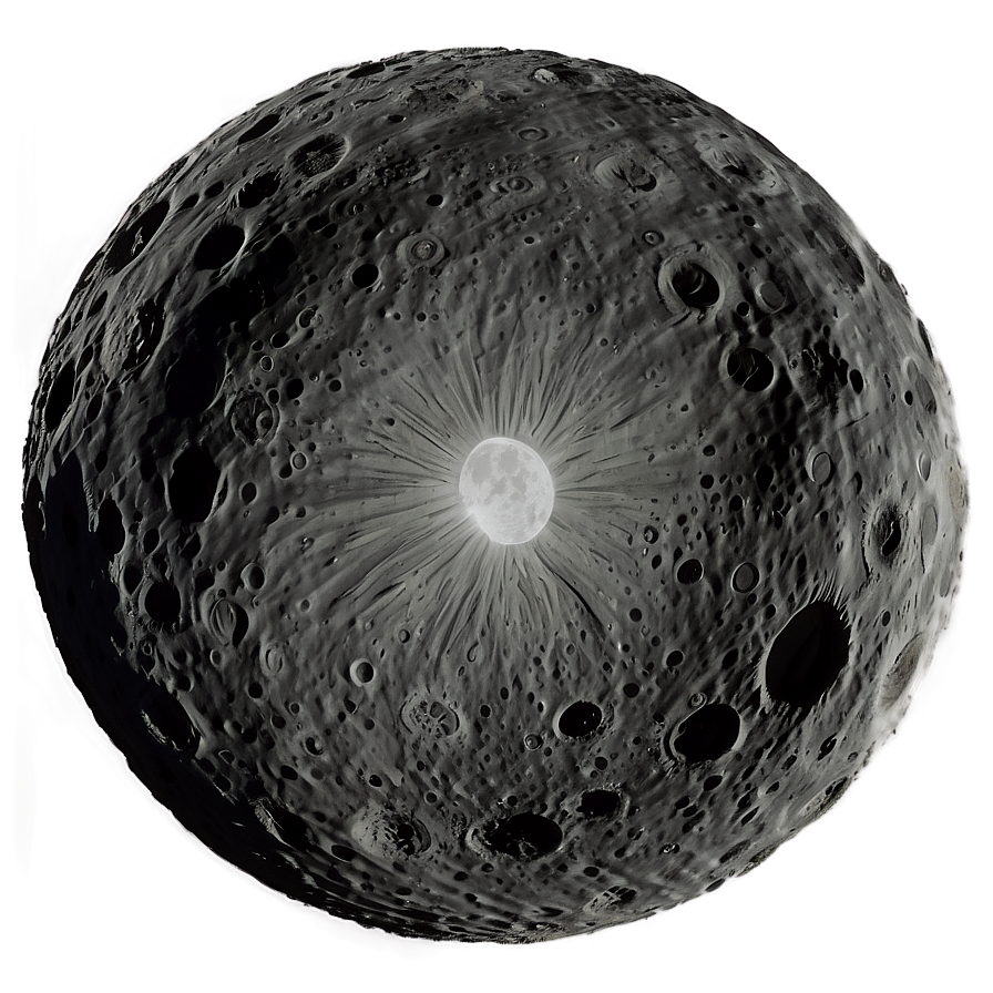 Crater Illumination Moonlight Png 9 PNG image