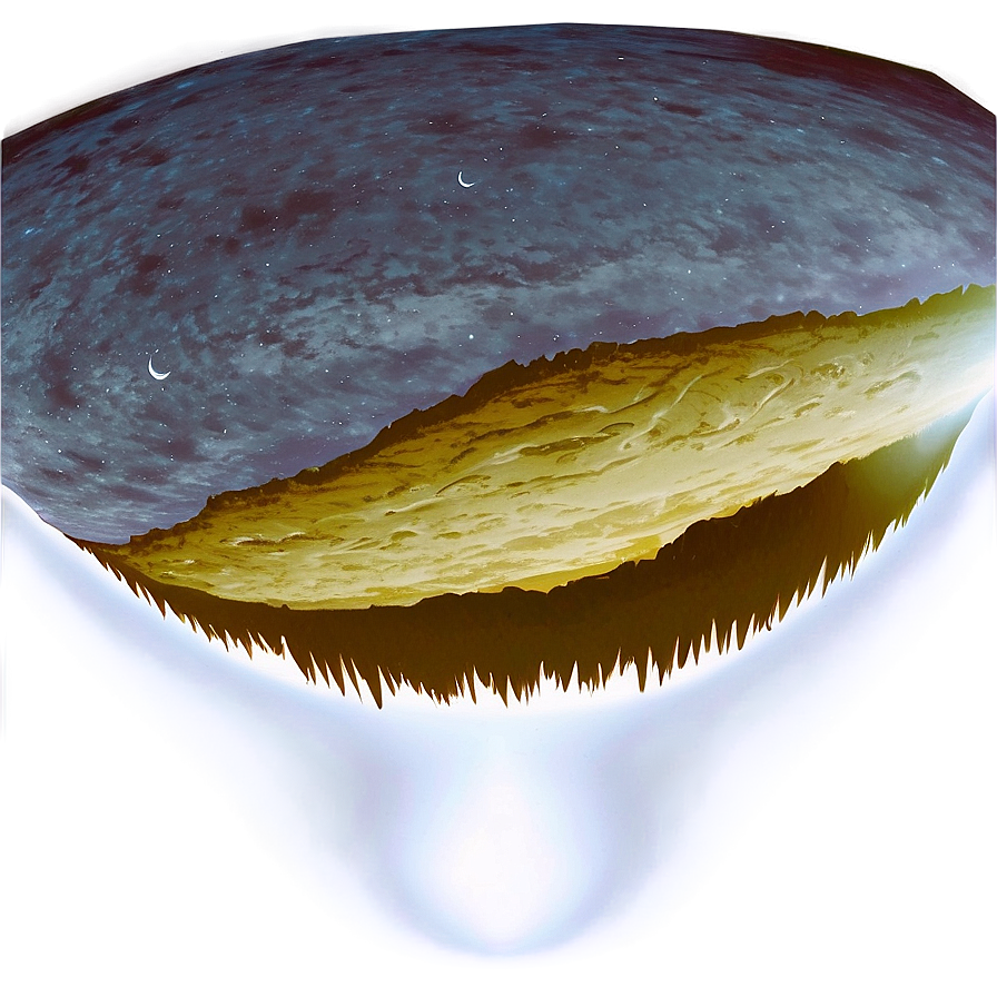 Crater Illumination Moonlight Png Tgu46 PNG image