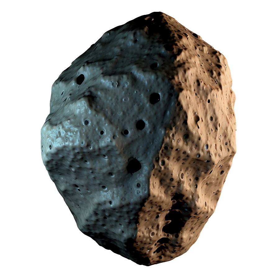 Cratered Asteroid Png Lja PNG image