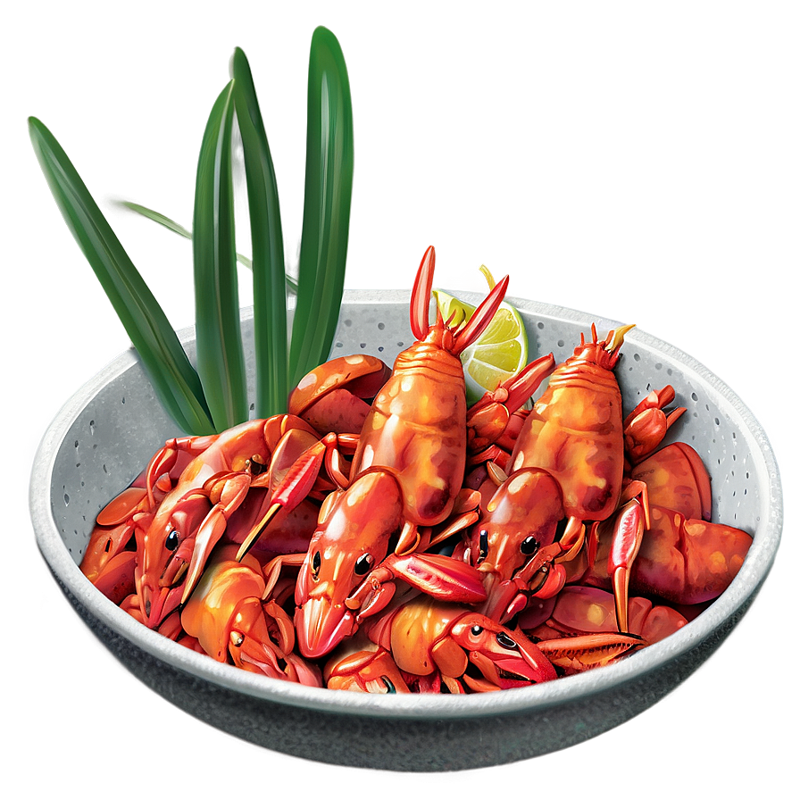 Crawfish Dip Illustration Png 06122024 PNG image