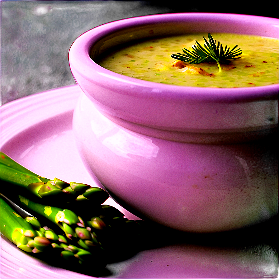 Cream Of Asparagus Soup Png Bsd27 PNG image