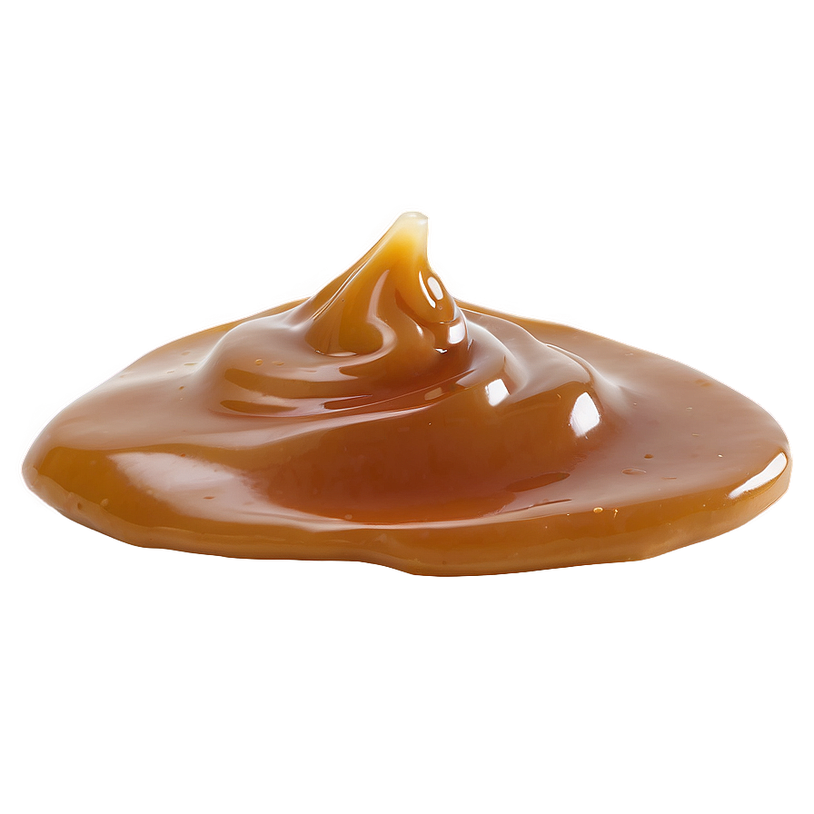 Creamy Caramel Topping Png Qjh53 PNG image