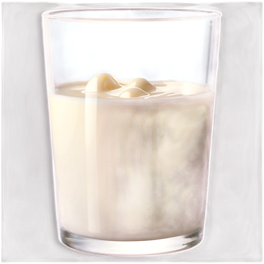 Creamy Milk Glass Png Upf PNG image