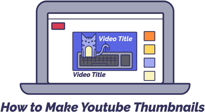 Creating You Tube Thumbnails Illustration PNG image