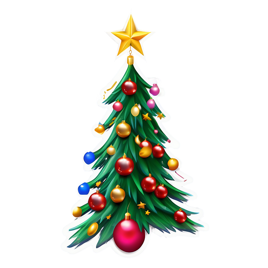 Creative Christmas Tree Png 04292024 PNG image