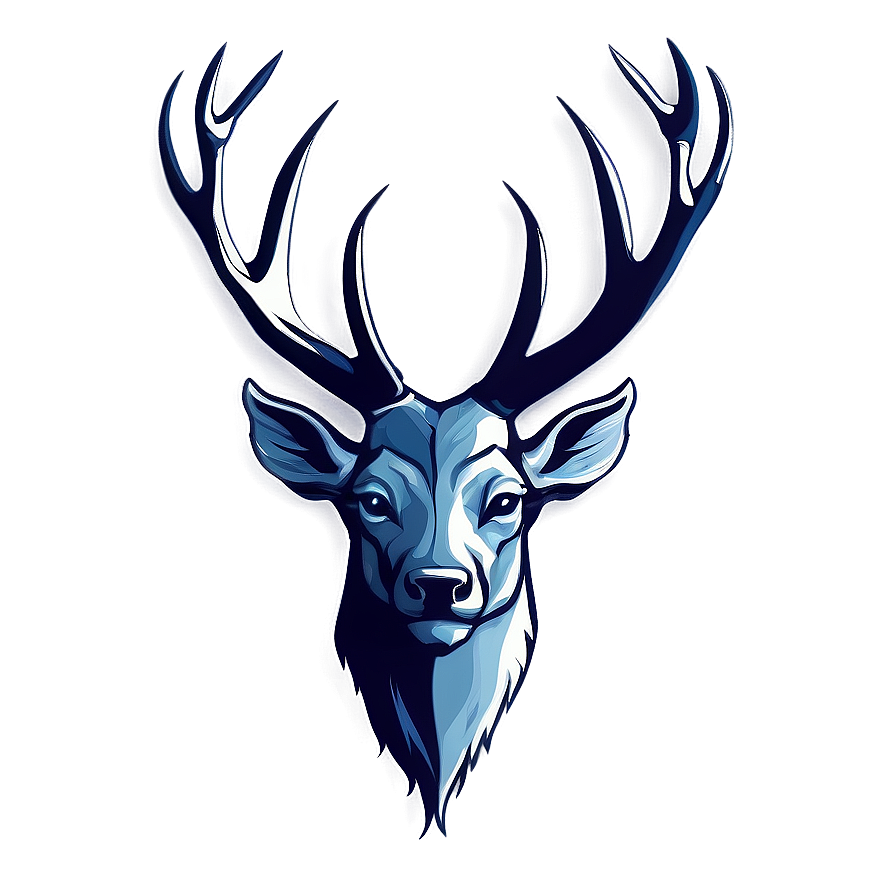 Creative Deer Head Logo Png 06212024 PNG image